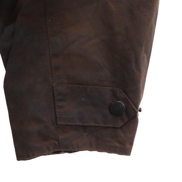 Barbour SAPPER вощеная куртка L Коричневый воск Мужская Б/У
