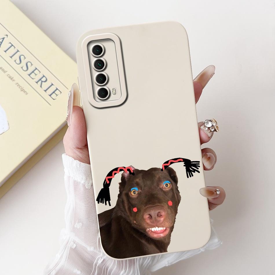 Чехол для Huawei P Smart 2021 Huawei Y7A PPA-LX3 PPA-LX1 PPA-LX2 Элегантная Печать Мягкий Силикон Ударопрочный Чехол для Телефона