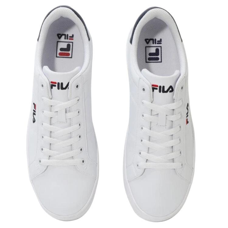 Fila Кроссовки Court Deluxe V2 Ретро Удобные Простые Амортизирующие Прочные Дышащие Низкие Унисекс Белый 1XM02342H150