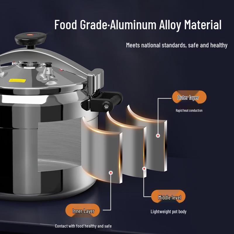 Commercial Large Capacity Explosion-Proof Pressure Cooker