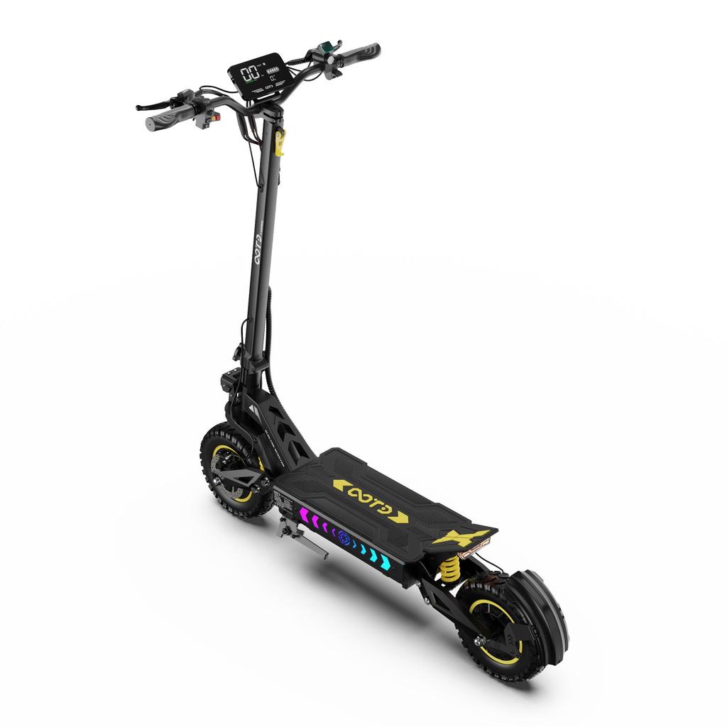 OOTD T10 Pro 1300*2 Dual Motor Electric Scooter 52V23.4AH Battery 70KM Range 150KG Load 11Inch Off-Road Tires E-Scooter