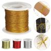 Making Tag Line Gift Box Decor Packaging Thread Tinsel String Christmas Strap Ribbon Metallic Cord