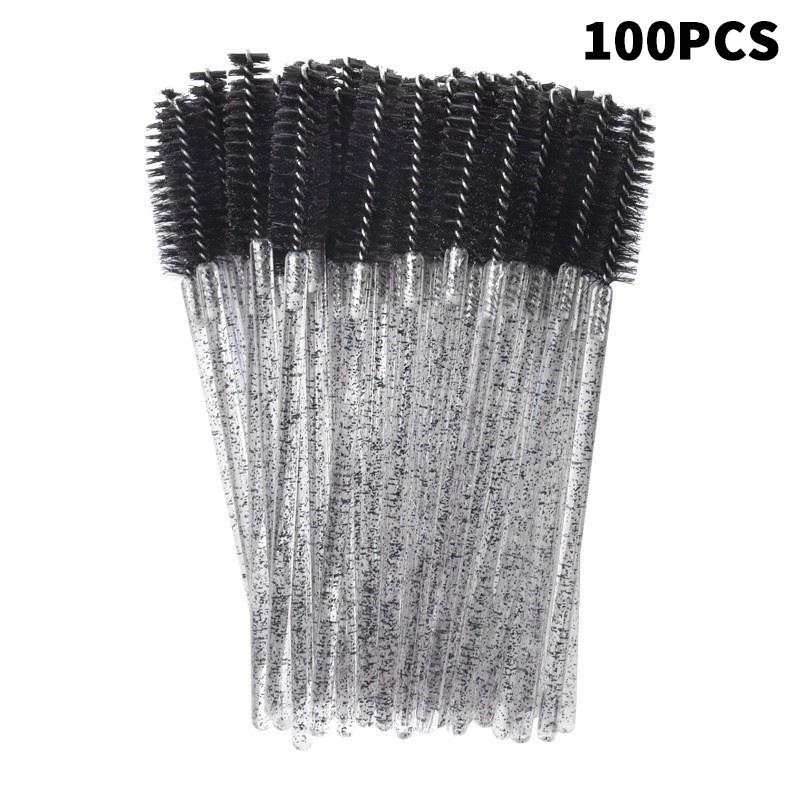 Одноразовая хрустальная кисть-расческа для ресниц 50/100 шт. Палочки для туши для наращивания ресниц для макияжа Профессиональный макияж Инструмент для красоты