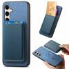 For Samsung Galaxy S25 Case Detachable Magnetic Card Bag Leather Phone Back Cover