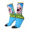 Ретро женские мужские носки My Singing Monsters Mammott Funny Icon Crew носки MSM Gaming Merchandise Print Socks супер мягкие лучшая идея для подарка