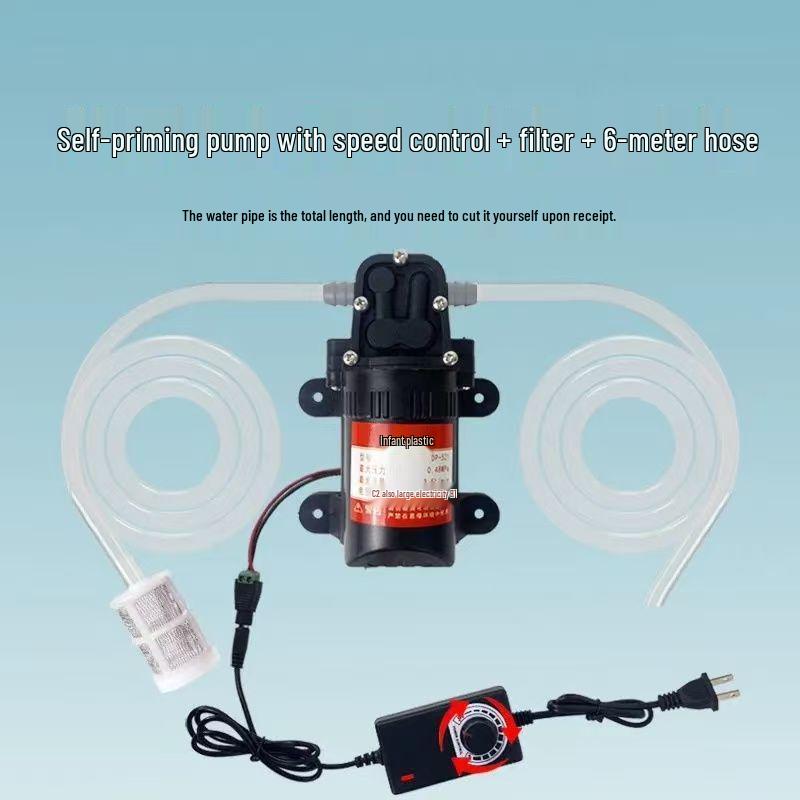 Бытовой самовсасывающий мини-электронасос для забора воды для очистителей