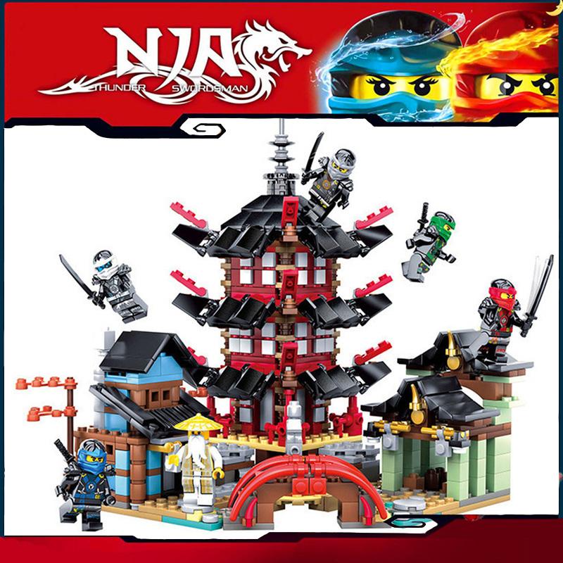 Конструкторы Phantom Ninja Ninja Raiden Dragon Ninjas Игрушка в подарок для ребенка 7 лет