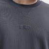 Fila Оригинальная простая классическая модная трендовая ретро спортивная повседневная универсальная удобная свободная вязаная футболка с коротким рукавом мужские топы F51M629101FDY