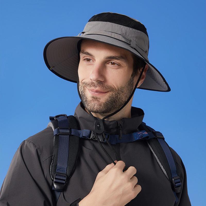 Водонепроницаемая быстросохнущая уличная солнцезащитная шляпа, мужская анти-ультрафиолетовая альпинистская шляпа, женская солнцезащитная шляпа рыбака