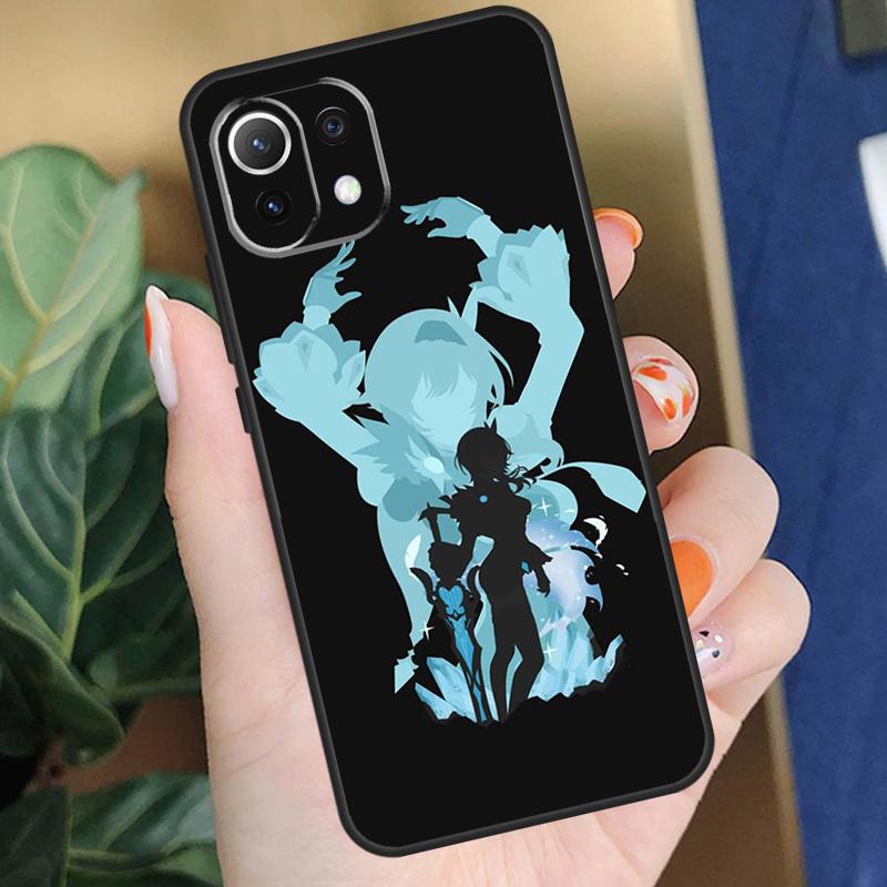 Чехол для игры Genshin Impact для Xiaomi 15 14 Ultra 13T 14T 15T Pro 17 Pro Max POCO X7 Pro X5 X6 F5 F6 F7 F8 Чехол