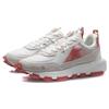 Li Ning Классические повседневные амортизирующие кроссовки с низким верхом для бега женские кроссовки белые красные AGCR286-2