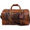 Мужская винтажная дорожная сумка из натуральной козьей кожи для ночного путешествия, спортивная сумка. ( Размер - 51 X 30 X 22 CM НЕ ВХОДИТ спасибо )