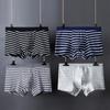 3pcs Stripe Sexy Men Underwear Boxer Shorts Panties Seamless Male Underwear Boxers Mens Underpants Bikini Lingerie Man Basic