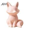 Modern Living Room Art Ceramic Animal Figurine, Minimalist Swan Fox Statue for Luxury Home Accessories Wedding Cake Topper, Room, Office, Desk, Shelf