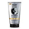 WOW Skin Science Men Charcoal Niacinamide Face Wash Oil Control Deep Cleanse 150ml Gentle Daily Cleanser for Oily Skin Shine Reduction