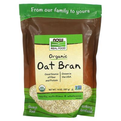 Органические овсяные отруби Real Food, 14 унций (397G)
