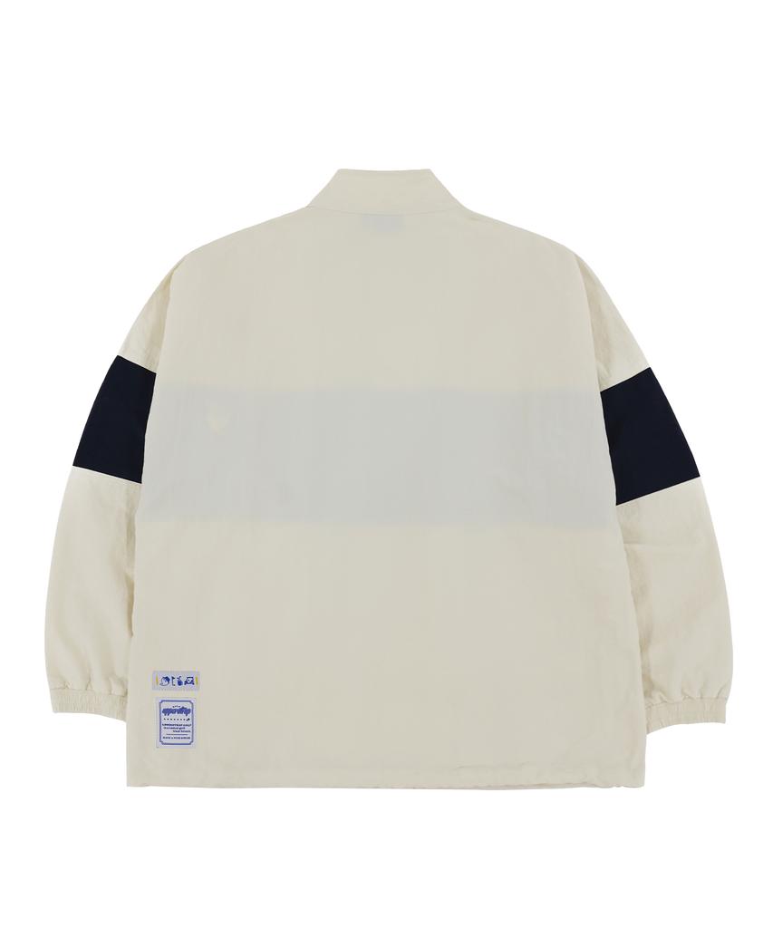 Upperstrop Golf [Up3033] Upst Golf Анорак с большим логотипом Цвет: Слоновая кость