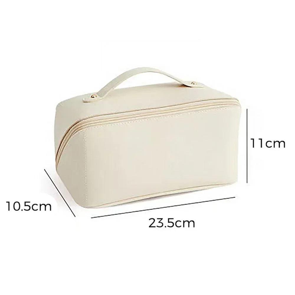 Portable Travel Wash Bag Female Transparent Waterproof Makeup Storage Pouch Large Capacity Cosmetic Organizer Makeup Bag Storage