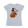 Womens/Ladies Minnie Mouse Cat Cotton Halloween T-Shirt