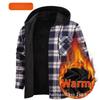 Flannel Plaid Shirt for Men Lumberjacks, Warm Hooded Sweatshirt with Pockets, Winter Work Filled Warm Plaid Jacket - Flannel Hooded Shirt