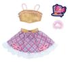 Платье Harajuku Girls School Coordination Dress Set GIRLS CHECK Gold Licca-chan
