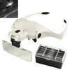 Zmart Eye Glass Head Magnifier with LED 1.0X 1.5X 2.0X 2.5X 3.5X