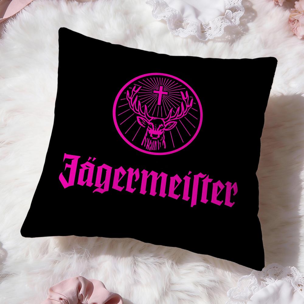 Бренд Jägermeister Наволочка Премиум Комфорт Двусторонняя Наволочка - Дизайн Два в Одном для Любой Комнаты и Салона Автомобиля