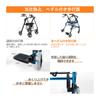 Walker for the Elderly Handcart Foldable Sitting 4 Wheel Walker with Pedal Lightweight Silver Car Walking Aid Rehabilitation Blue Care-parents