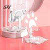 Cat Paw Phone Stand Mobile Holder Foldable Adjustable Multi-Angle Rotation Non-slip Acrylic And Tablet for Desk Office Travel Use