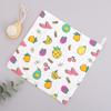 Six Layers of Cotton Square Towel High Density Cotton Small Towel Baby Washcloth Cartoon Gauze Drool Towel Print Small Handkerchief