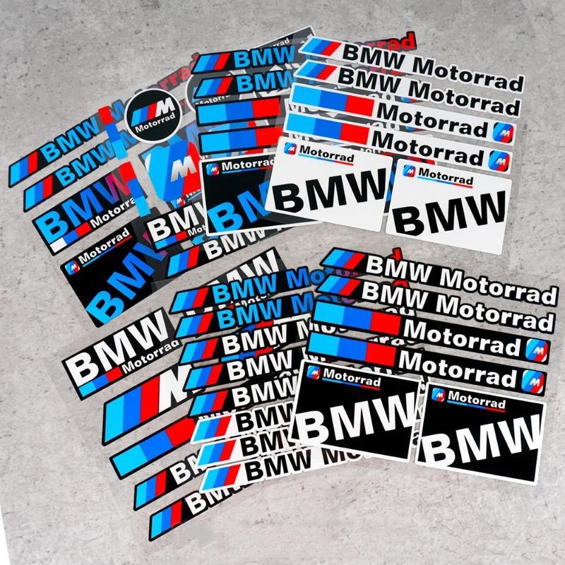 Popular New Motorcycle Stickers Suitable For BMW Modified Decals Shock Absorber Fuel Tank Side Box Tail Box Reflective Stickers