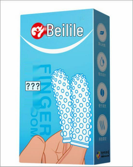 Женские пальцевые чехлы Beilile LES для языка и клитора - Эротические секс-продукты для взрослых