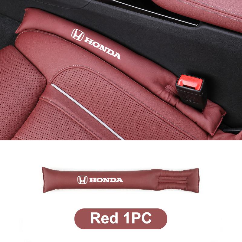 PU Leather Car Seat Gap Plug Filler Pad For Honda Civic Accord Fit City Vezel CRV Odyssey Pilot Jazz Prelude Insight Accessories UO2
