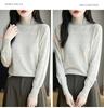 High-Neck Women's Slim-Fit Sweater: Soft, Comfortable, and Versatile for Autumn and Winter