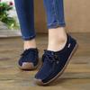 Arrival Women Casual Shoes  Suede Leather Flats Sneakers Lace Up Moccasins Ladies Shoes Fashion Loafers Plus Size 35-42