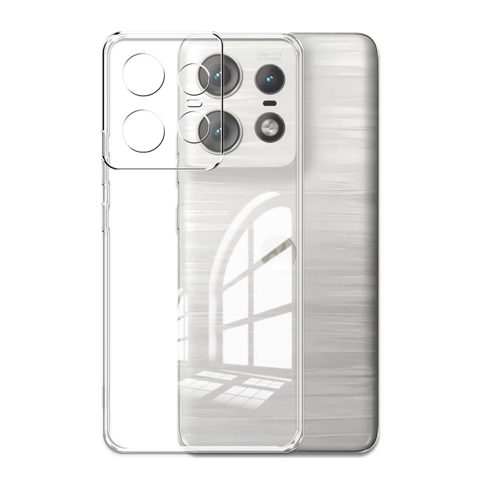 Чехол для Moto Edge 50 Pro, прозрачный силиконовый мягкий чехол для телефона Moto Edge50Pro, защитный чехол, чехол на Motorola Edge 50 Pro Funda