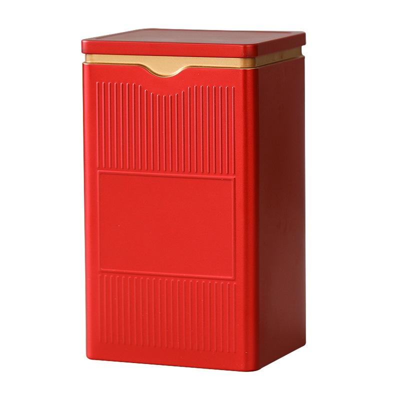 Портативная коробка для чая, герметичная коробка для чая, контейнер для хранения чайной посуды, жестяная банка для кофе, коробка для сахара, кухонное хранение