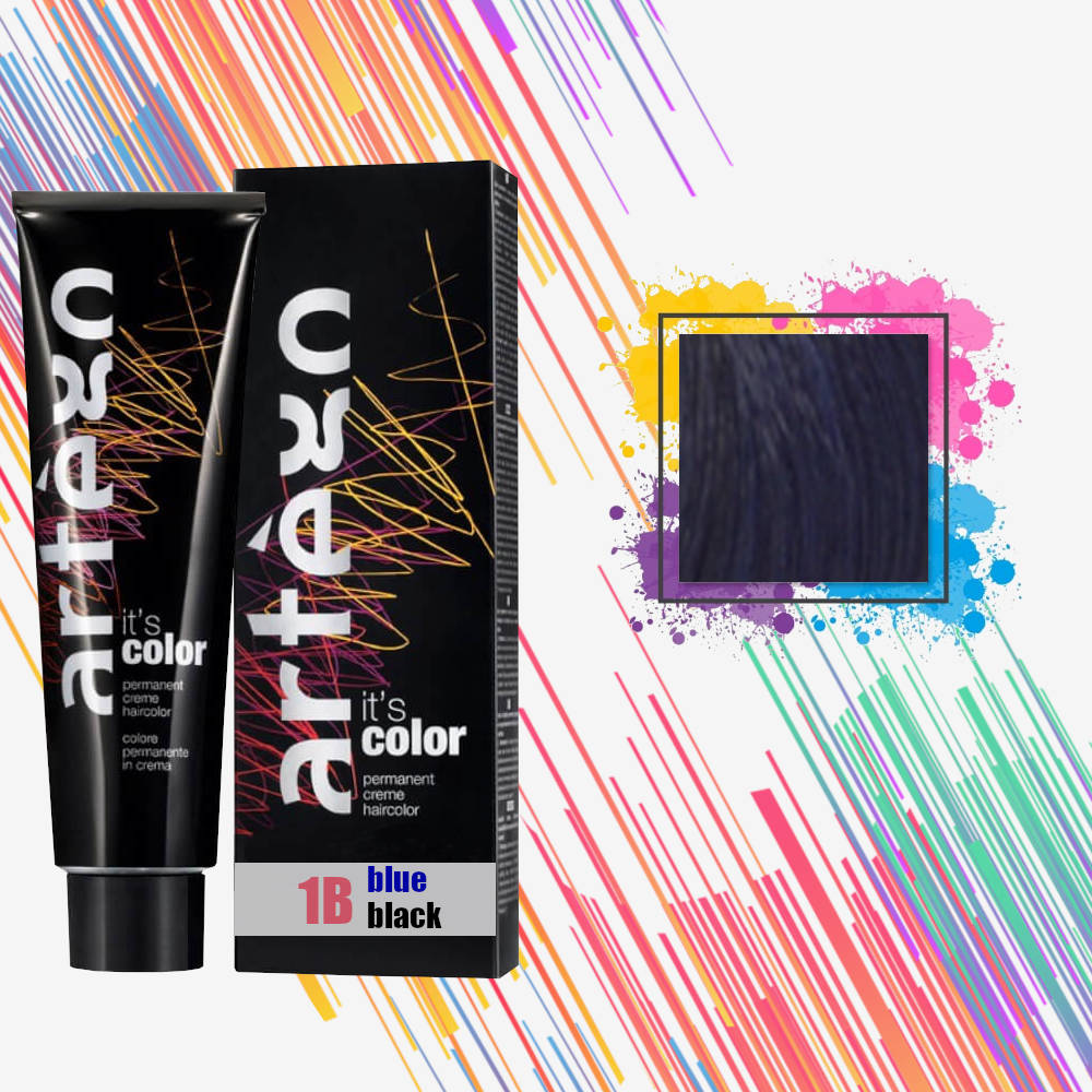 Artego Paint 150Ml It` Color 1B Blue Black
