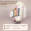 Lily of the Valley 16.9 oz 500ml Stainless Steel Insulated Tumbler with Coffee  Water Dual-Drink Design Premium Printed Travel Mug for Women Leak