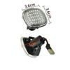 2PCS LED Dynamic Side Marker Turn Signal Light for SKODA Octavia Roomster Rapid Fabia SEAT Cordoba Ibiza Leon for A3 A4 A8