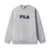 Fila ОРИГИНАЛ Толстовка с флисовой подкладкой Модная Классическая и Универсальная Мягкая и Удобная Свободный крой Свитшот Унисекс F51U549202F-MG
