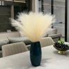 20 шт. искусственный тростник без полива декоративная прозрачная текстура искусственный цветок имитация пампасной травы растение домашний декор