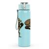 1PC Brain Boxing Challenge Cartoon 750ml Color Plastic Sports Water Bottle Leakproof Flip Straw Lid Suitable for Sports Office Home Use