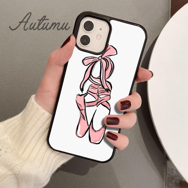 Чехол для телефона «Балерина, танцевальная обувь», чехол для iPhone 11, 12, 13, 14 Pro Max mini X XR XS SE 2020, 6S, 7, 8 Plus, Galaxy S21, S22