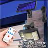 LED Solar All In One Wall Lamp 168LED Waterproof Motion Sensor Lamps Remote Control Outdoor Street Lighting Garden Solar Light