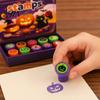 Halloween Party Favors Advent Calendar 2026, 24 Self Inking Stamp Set for Kids, Pumpkin Arts And Crafts Witch Castle Spider Craft, Favor DIY