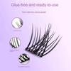 Индивидуальные Кластеры Ресниц Без Клея Сегментированные Пучки Ресниц DIY для Женщин