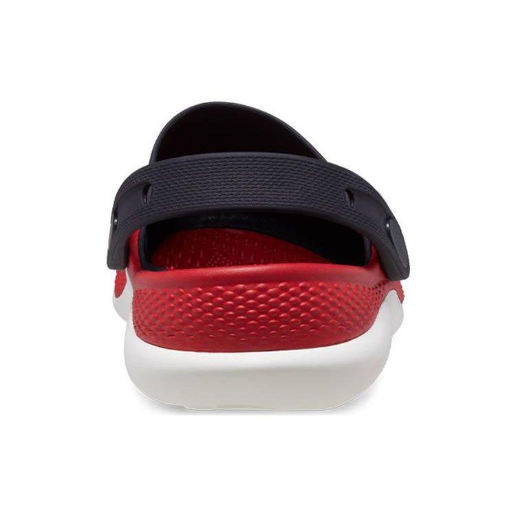 Crocs Легкие Удобные Нескользящие Сабо Унисекс Обувь Темно-синий Перец чили 206708-4CC