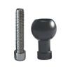 17mm/25mm Ball Head Bolt Ball Head Adapter Easy Adjustment M6/M8/M10 Adapter Phone Holder Car