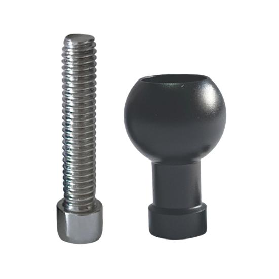 17mm/25mm Ball Head Bolt Ball Head Adapter Easy Adjustment M6/M8/M10 Adapter Phone Holder Car